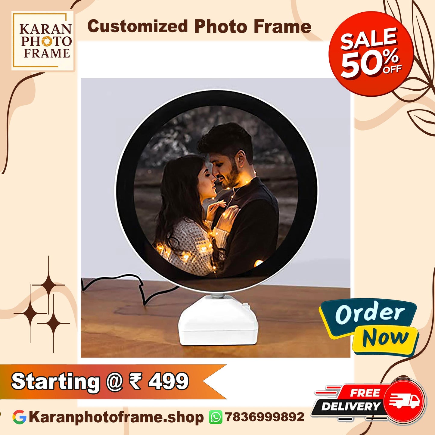 Magic mirror Photo Frame